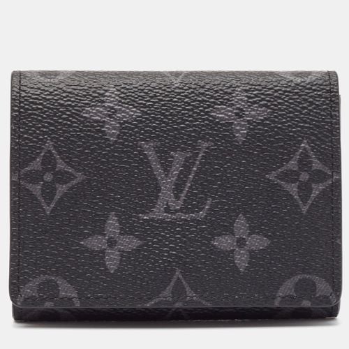 Louis Vuitton Monogram Eclipse Canvas Envelope Business Card Holder - Louis Vuitton - Modalova