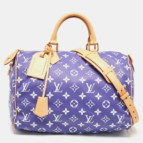 Louis Vuitton Amethyst Monogram Leather Speedy P9 Bandouliere 40 Bag - Louis Vuitton - Modalova