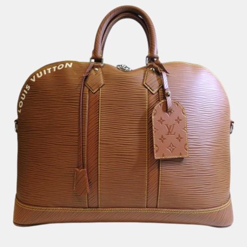 Louis Vuitton Brown Leather Alma Travel Gm Handbag - Louis Vuitton - Modalova