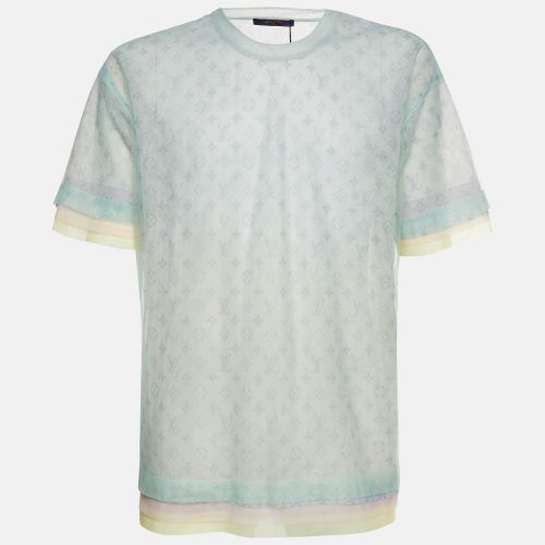 Monogram Tulle Layered T-Shirt S - Louis Vuitton - Modalova