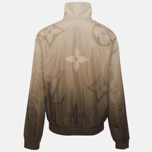 Monogram Printed Nylon WIndbreaker Jacket M - Louis Vuitton - Modalova