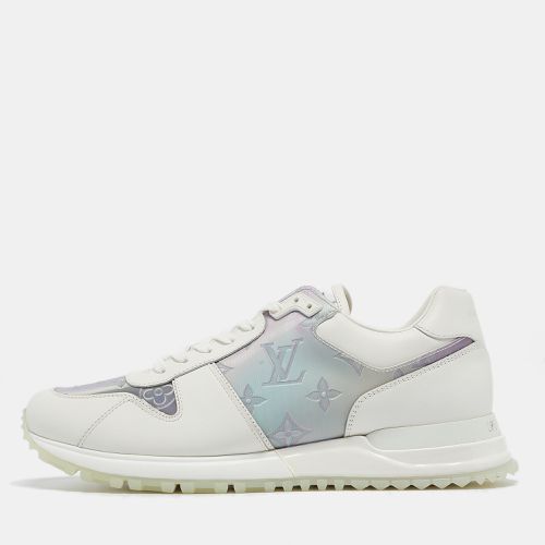 Louis Vuitton White/Iridescent Leather and PVC Run Away Sneakers Size 39 - Louis Vuitton - Modalova