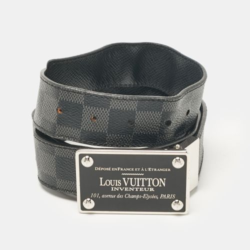 Damier Graphite Canvas Inventeur Reversible Belt 120 CM - Louis Vuitton - Modalova