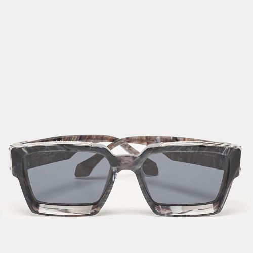 Louis Vuitton Anthracite Grey Marble Z1326E 1.1 Millionaires Sunglasses - Louis Vuitton - Modalova