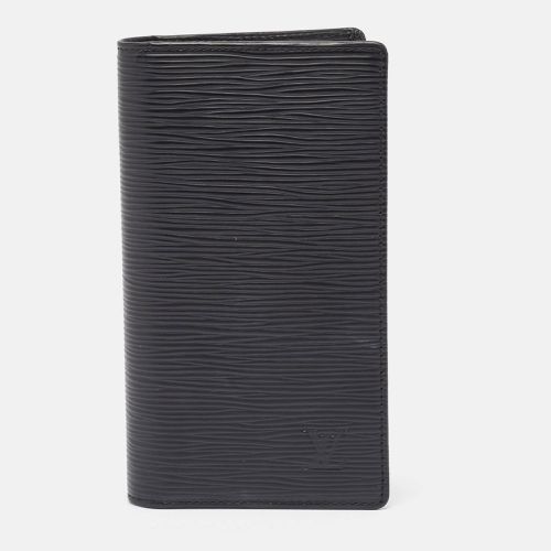 Louis Vuitton Black Epi Leather Pocket Agenda Cover - Louis Vuitton - Modalova