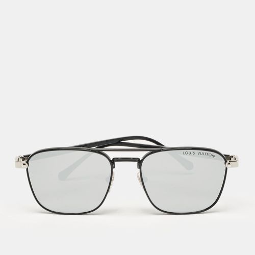 Louis Vuitton Black Mirrored Z2425U LV Signature Square Sunglasses - Louis Vuitton - Modalova