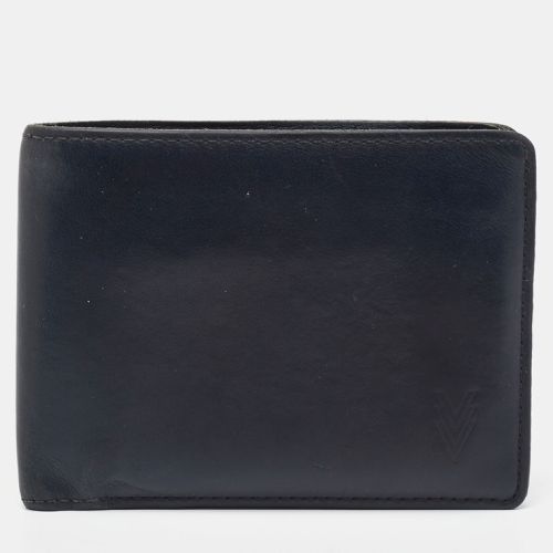 Louis Vuitton Navy Blue Leather Bifold Wallet - Louis Vuitton - Modalova