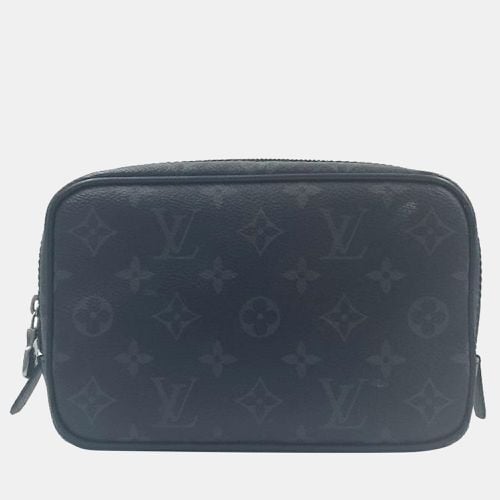 Louis Vuitton Black Monogram Eclipse Pouch - Louis Vuitton - Modalova