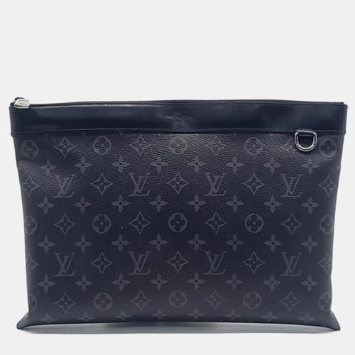 Louis Vuitton Black Monogtam Eclipse Canvas Discovery Pochette Clutch Bag - Louis Vuitton - Modalova