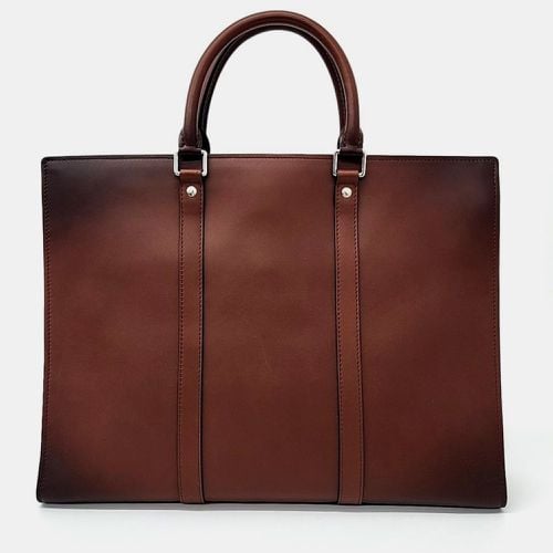 Louis Vuitton Brown Leather Sac Plat Horizontal Zipper Tote Bag - Louis Vuitton - Modalova