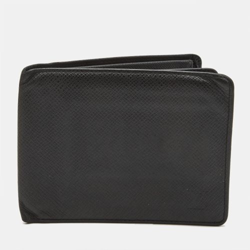 Louis Vuitton Black Taiga Leather Bifold Wallet - Louis Vuitton - Modalova