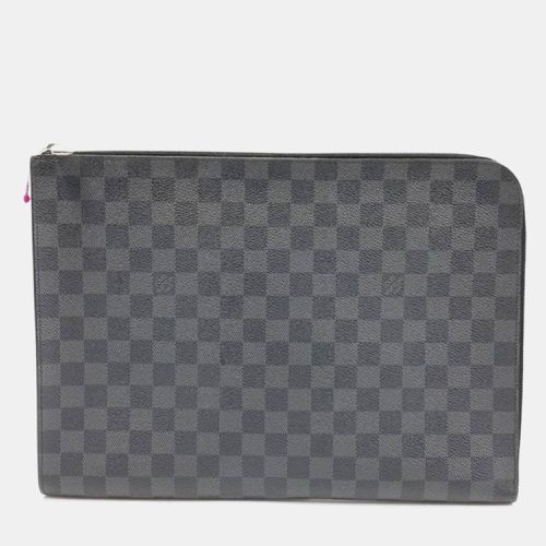 Damier Graphite Canvas Pochette Jour GM Clutch Bag - Louis Vuitton - Modalova