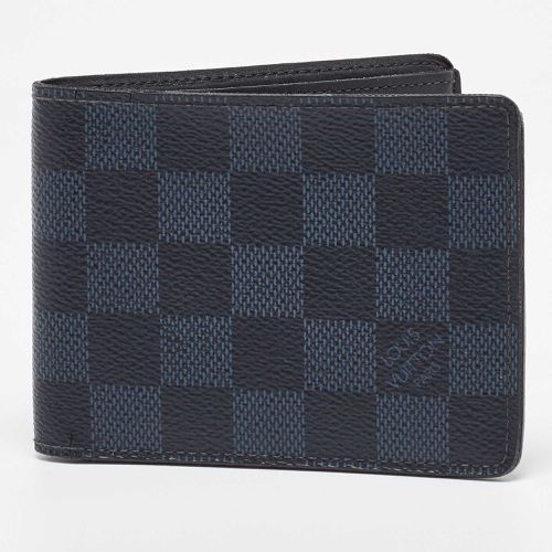 Louis Vuitton Black Coated Canvas Slender Bifold Wallet - Louis Vuitton - Modalova