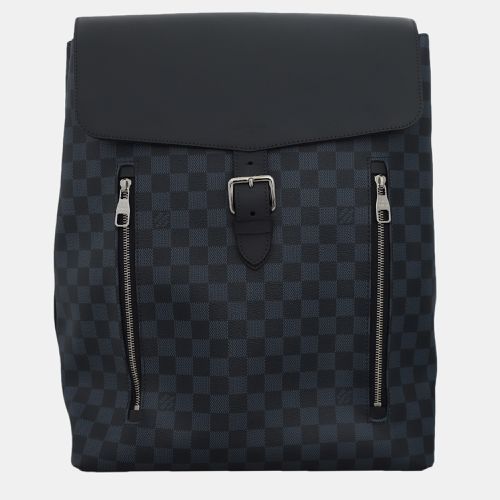 Louis Vuitton Black/ Dark Blue Damier Cobalt Newport Backpack - Louis Vuitton - Modalova