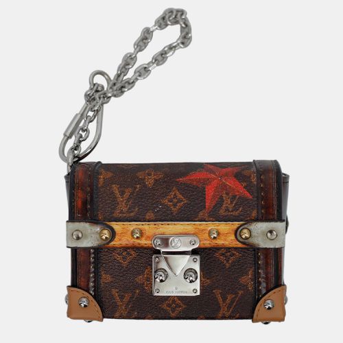 Louis Vuitton Brown Coated Canvas Essential Trunk Bag - Louis Vuitton - Modalova