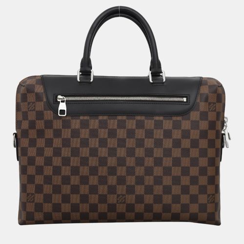 Louis Vuitton Brown Damier Ebene Canvas Day NM Briefcase Bag - Louis Vuitton - Modalova