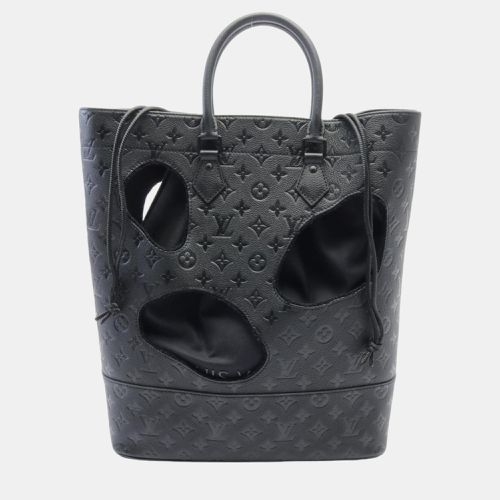 Louis Vuitton Black Leather Monogram Empreinte Mm Tote Bag - Louis Vuitton - Modalova