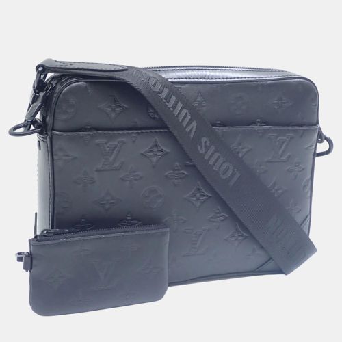 Louis Vuitton Coin Noir Black Monogram Shadow Duo Shoulder Bag - Louis Vuitton - Modalova