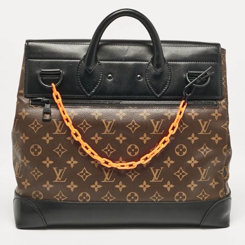 Leather and Monogram Canvas Solar Ray Steamer PM Bag - Louis Vuitton - Modalova