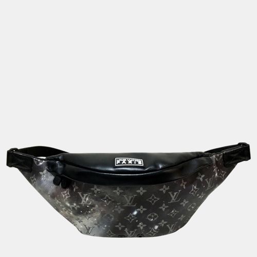 Louis Vuitton Silver x Black Monogram Canvas Leather Galaxy Discovery Bum Bag - Louis Vuitton - Modalova