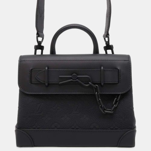 Louis Vuitton Noir Monogram Taurillon Steamer Size PM bag - Louis Vuitton - Modalova