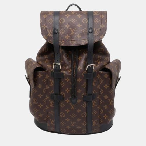 Louis Vuitton Christopher Noir Monogram Macassar Canvas Size MM - Louis Vuitton - Modalova