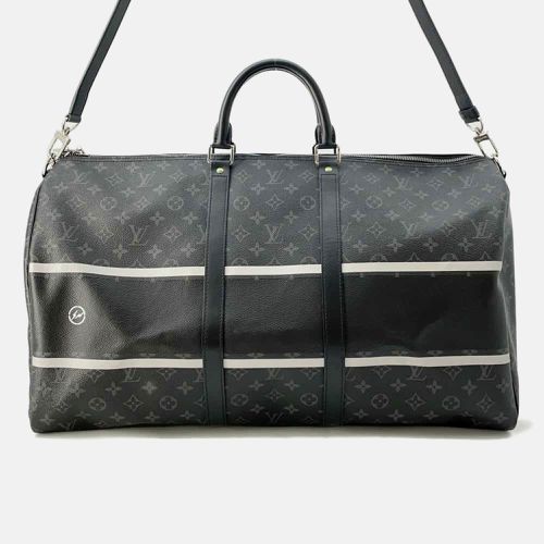 Louis Vuitton Noir Monogram Eclipse Keepall Bandouliere Size 45 - Louis Vuitton - Modalova