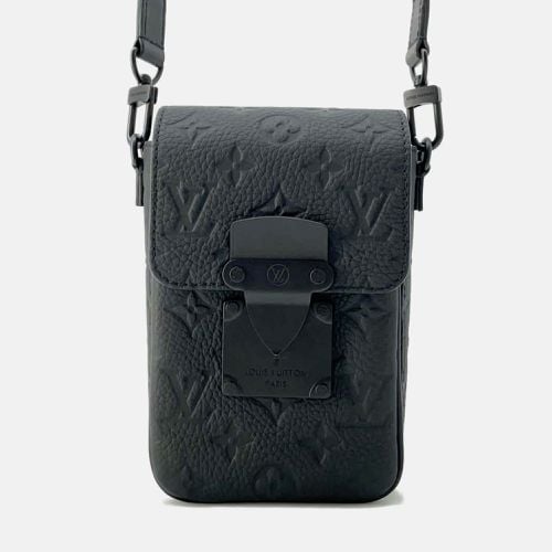 Louis Vuitton Noir Monogram Taurillon SPadlock Vertical Wearable Wallet - Louis Vuitton - Modalova