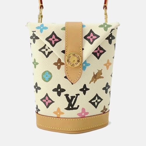 Louis Vuitton Cream/Multicolor Monogram Craggy LV Envelope pouch - Louis Vuitton - Modalova