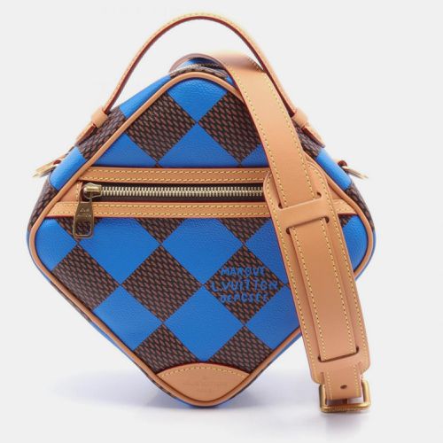 Brown Coated Canvas Leather Damier Chess Handbag - Louis Vuitton - Modalova