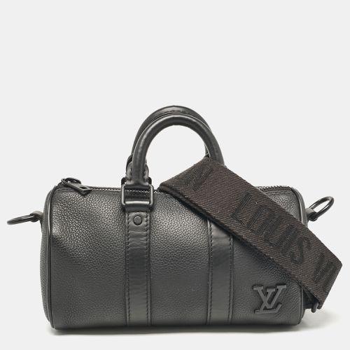 Louis Vuitton Black Aerogram Leather XS Keepall Bandoulier Bag - Louis Vuitton - Modalova