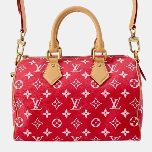 Louis Vuitton Red Calf Leather Speedy P9 Bandouliere Size 25 - Louis Vuitton - Modalova