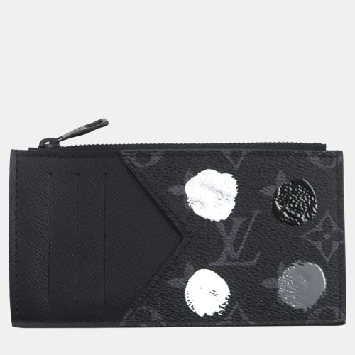 Canvas Monogram Eclipse Coin Card Case - Louis Vuitton - Modalova