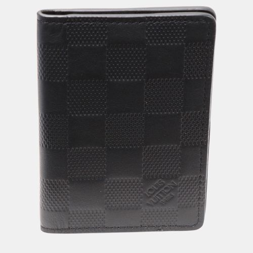 Louis Vuitton Black Canvas Leather Organizer De Poche Card Case - Louis Vuitton - Modalova