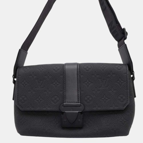 Louis Vuitton Noir Monogram Taurillon S Cape Messenger bag - Louis Vuitton - Modalova