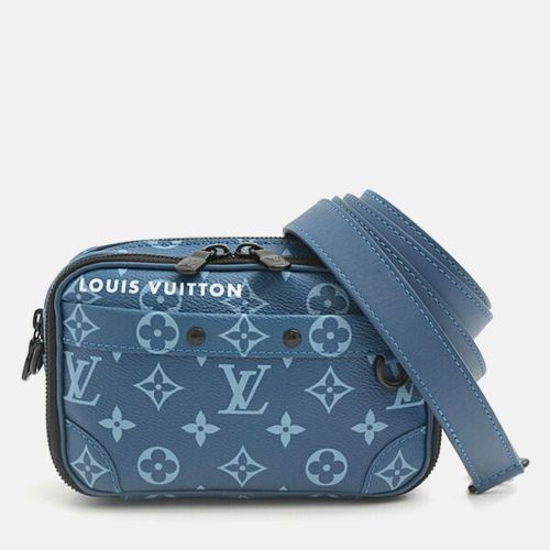 Louis Vuitton Blue Canvas Alpha Wearable Wallet - Louis Vuitton - Modalova