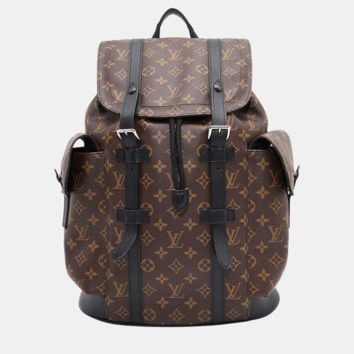 Louis Vuitton Brown Monogram Canvas Macassar MM Backpack - Louis Vuitton - Modalova