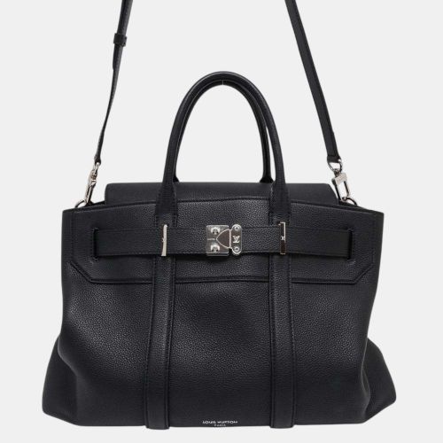 Louis Vuitton Noir Calf	Leather Georges MM Tote Bag - Louis Vuitton - Modalova