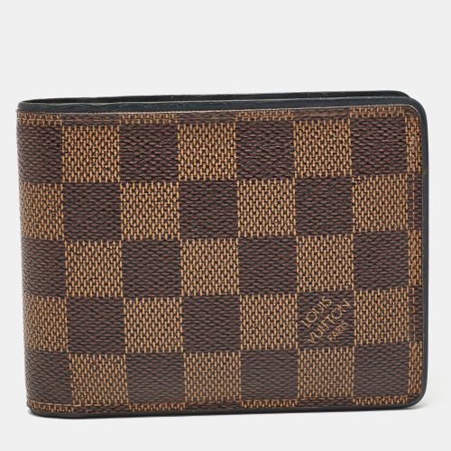 Louis Vuitton Blue Damier Ebene Multiple Wallet - Louis Vuitton - Modalova