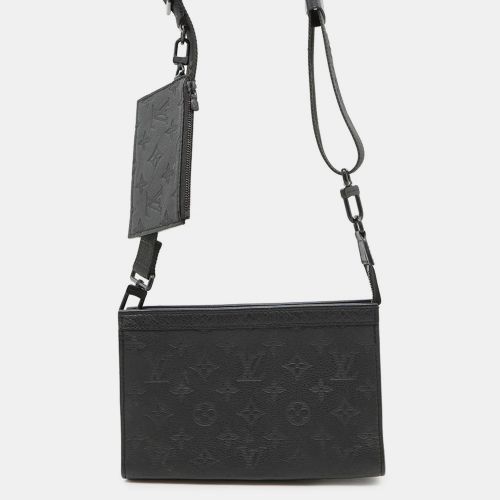 Louis Vuitton Gaston Wearable Wallet Noir Monogram Shadow - Louis Vuitton - Modalova