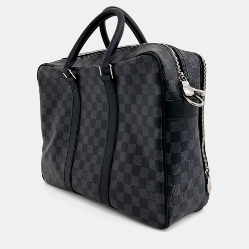 E-Care MM Graphite Damier Graphite Canvas Briefcase Bag - Louis Vuitton - Modalova