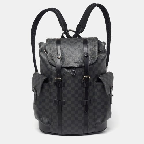Christopher MM Damier Graphite Canvas Backpack - Louis Vuitton - Modalova
