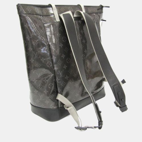 Monogram Eclipse Glazed Zipped Tote Backpack,Tote Bag ,Grape - Louis Vuitton - Modalova