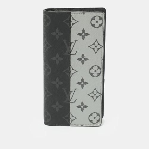 Brazza Monogram Eclipse Split Canvas Long Wallet - Louis Vuitton - Modalova