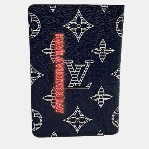 Upside-Down PM Navy Monogram Canvas Card Holder Bag - Louis Vuitton - Modalova