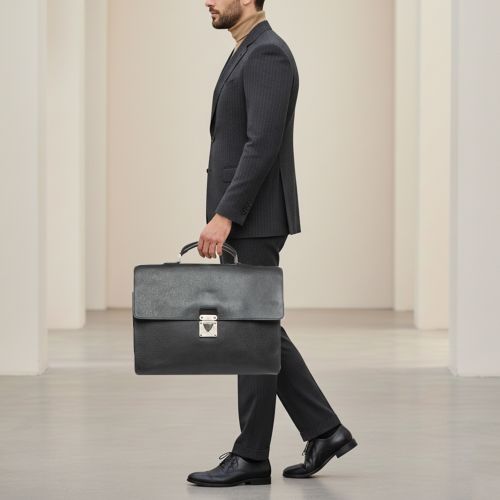 Robusto 1 Compartment Leather Briefcase - Louis Vuitton - Modalova