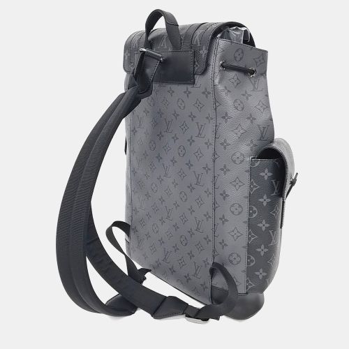 Christopher GM Eclipse Monogram Canvas PVC Leather Backpack Bag - Louis Vuitton - Modalova