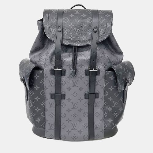 Christopher GM Eclipse Monogram Canvas PVC Leather Backpack Bag - Louis Vuitton - Modalova