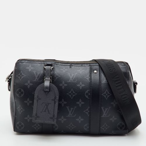 City Keepall Monogram Eclipse Reverse Canvas Bag - Louis Vuitton - Modalova