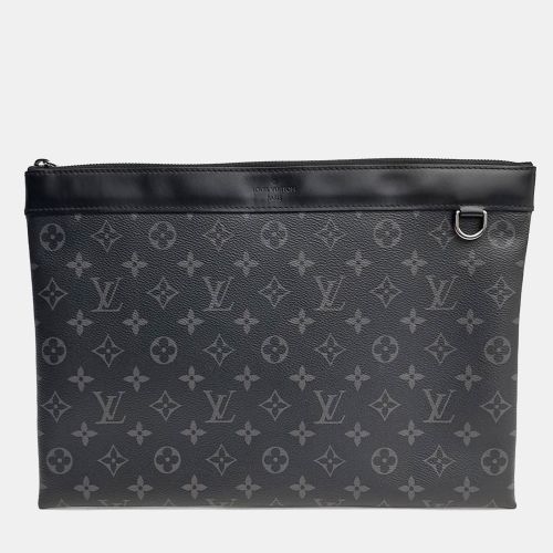Pochette Apollo Monogram Eclipse Coated Canvas Clutch Bag - Louis Vuitton - Modalova